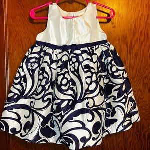 Gymboree Ivory and Purple Toddler Special Occasion Dress